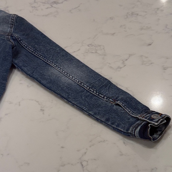 7 For All Mankind Blue Kids Jean Jacket - Picture 8 of 8